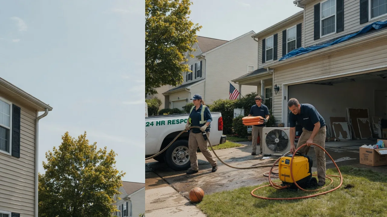 Emergency Water Damage Restoration in Canvas, WV near me
